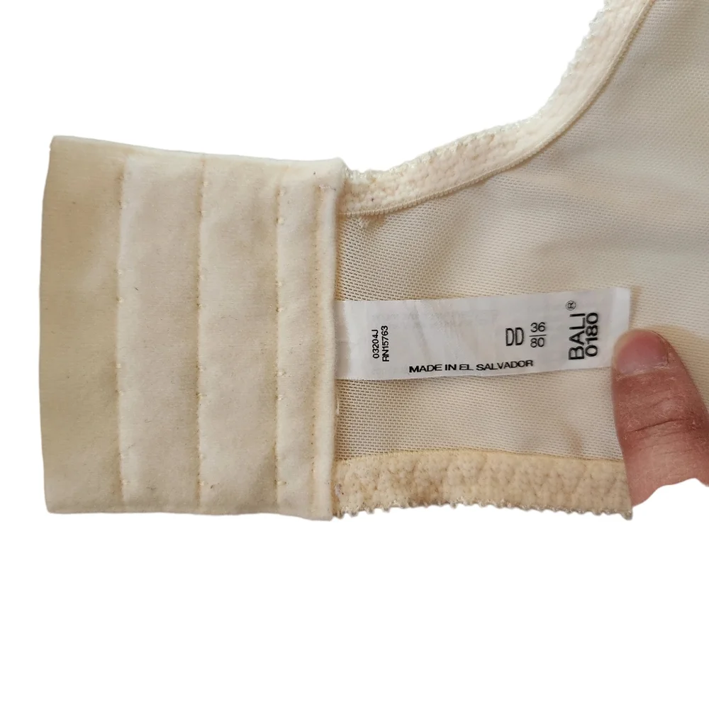 Flower Bali 2-Ply Full Coverage Underwire Bra 180, Size 36DD